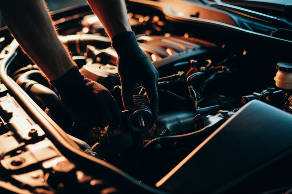 Car tuning background